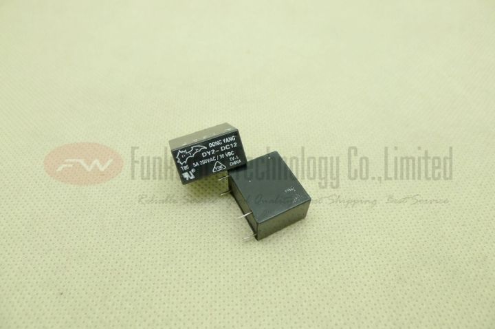 【❂Hot On Sale❂】 EUOUO SHOP Power Relay 5a 250vac 4พินเทียบเท่า Hf32f-012-hs3