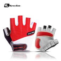 hotx【DT】 Kyncilor Cycling Clothing Gloves Shock Absorption Breathable Anti-slip MTB Hiking Sport