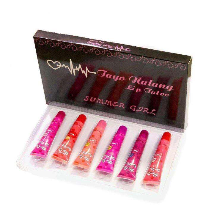 My capsule Korean Summer Girl My Lip Tint Pack 15g (6 Colors) | Lazada PH