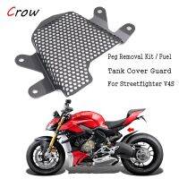 Tank Protective Grille FOR DUCATI V4s Streetfighter V4 Pillion Peg Removal Kit Fuel Tank Cover Guard Fuel Tank Protection Net