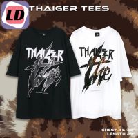 LD Urthe - เสื้อยืดรุ่น THAIGER เสื้อยืดพิมพ์ลาย unisex tshirt S-3XL  เสื้อยืดใส่สบาย  เสือผ้าผู้ชาย  T-shirt เสื้อผู้ชาย