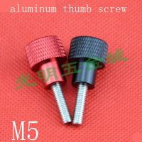 【❂Hot On Sale❂】 a7xd3t 5ชิ้น M5 * 10/12/17/22/27/35/40หัวอลูมิเนียมสแตนเลสสกรูขันด้วยมือด้วยมือ