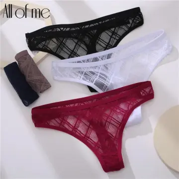 AllOfMe 1PC/3PCS Lace Sexy Women Transparent Panties Lace