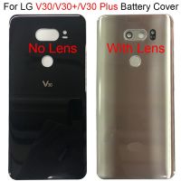 ฝาหลัง Lg V30/V30หลังที่อยู่อาศัยประตูสำหรับ Vs996 Ls998u H933 Ls998u H930ด้านหลังที่อยู่อาศัยที่มีกระจกเลนส์กล้องถ่ายรูป