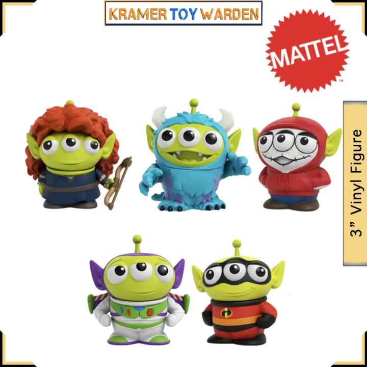 Mattel Disney Alien Remix 3-inch Vinyl Figures sold by Kramertoywarden ...