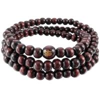 6mm Wood Bangle Bracelet Tibetan Buddhist Sandal Necklace 108pcs Bead Buddhism Prayer Man, Woman