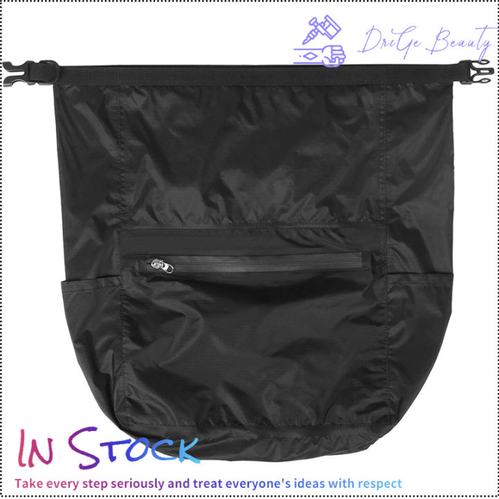 กระเป๋าสะพายกันน้ำสำหรับผู้หญิงผู้ชาย-กระเป๋าเป้ปีนเขากลางแจ้ง15l-สามารถพับเก็บได้น้ำหนักเบาจุได้เยอะสำหรับตั้งแคมป์