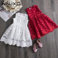 【jeansame dress】ชุดฤดูร้อนสำหรับ GirlsTulleDesign Baby GirlPartyFor 3-8 Years Infant Dresses For Toddler Girl