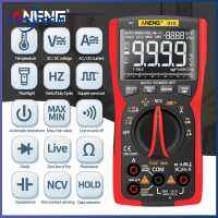 [1-3 วันมาถึง]ANENG Q10 Digital Multimeter 9999 นับโอห์มมิเตอร์วัดค่า VA ได้อย่างแม่นยำ หน้าจอแสดงไดโอด ความต่อเนื่อง ความจุแรงดันไฟฟ้าความต้านทานกระแส