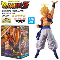 Figure ฟิกเกอร์ งานแท้ 100% แมวทอง Banpresto Bandai จากการ์ตูนเรื่อง Dragon Ball ดราก้อนบอล Legends Collab Super Saiyan Gogeta โกจิต้า Ver Original from Japan Anime อนิเมะ การ์ตูน มังงะ คอลเลกชัน ของขวัญ Gift New Collection Doll ตุ๊กตา manga Model โมเดล