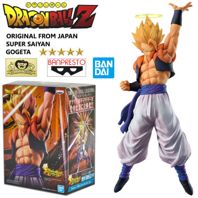 Figure ฟิกเกอร์ งานแท้ 100% แมวทอง Banpresto Bandai จาก Dragon Ball ดราก้อนบอล Legends Collab Super Saiyan Gogeta โกจิต้า Ver Original from Japan Anime อนิเมะ การ์ตูน มังงะ คอลเลกชัน ของขวัญ จากการ์ตูนดังญี่ปุ่น New Collection Doll ตุ๊กตา Model โมเดล