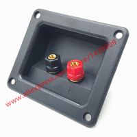 1pc WP2-16 Square Junction Box Connector with 2 Positions 310 High Quality Red and Black Wiring Terminal Speaker Fittings