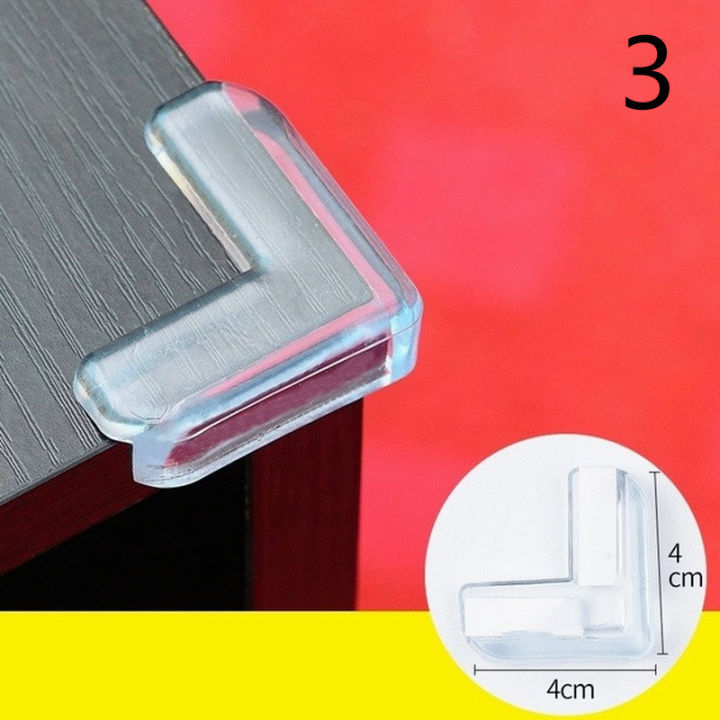 Anti-collision Transparent Soft Baby Safety Table Corner Protector Baby  Glass Coffee Table Silicone Corner Protector Guards