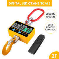 OCS-SE Super Clear Digital Crane Scale 1000kg/2000lb Industrial Heavy Duty Hanging Scale Rechargeable with Remote Control超清晰数字吊秤1000kg / 2000lb工业重型吊秤，可充电，带遥控器