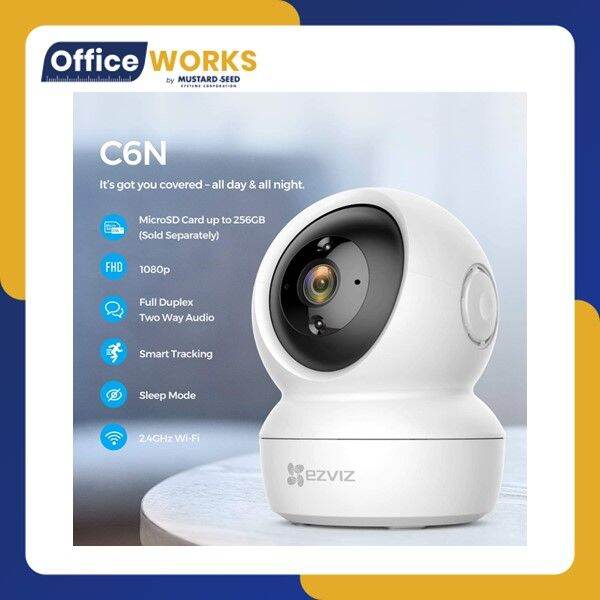 Ezviz C6N And C1C-B 2mp And 4mp Indoor Smart Wi-Fi Pan & Tilt Camera ...