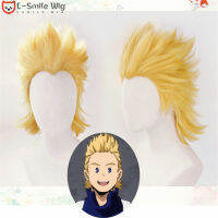 Mirio Toogata Million Cosplay Wig Anime My Hero Academia Cosplay BIG 3 Mirio Toogata Light Blonde Hair Wigs + Free Wig Cap