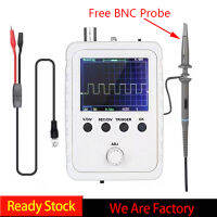 【Free BNC Probe】Digital Oscilloscope Kit With Auto/Normal/Single trigger modes With waveform parameter digital display Calibration Square Wave Multipurpose Measuring Oscilloscopes Support Waveform Storage