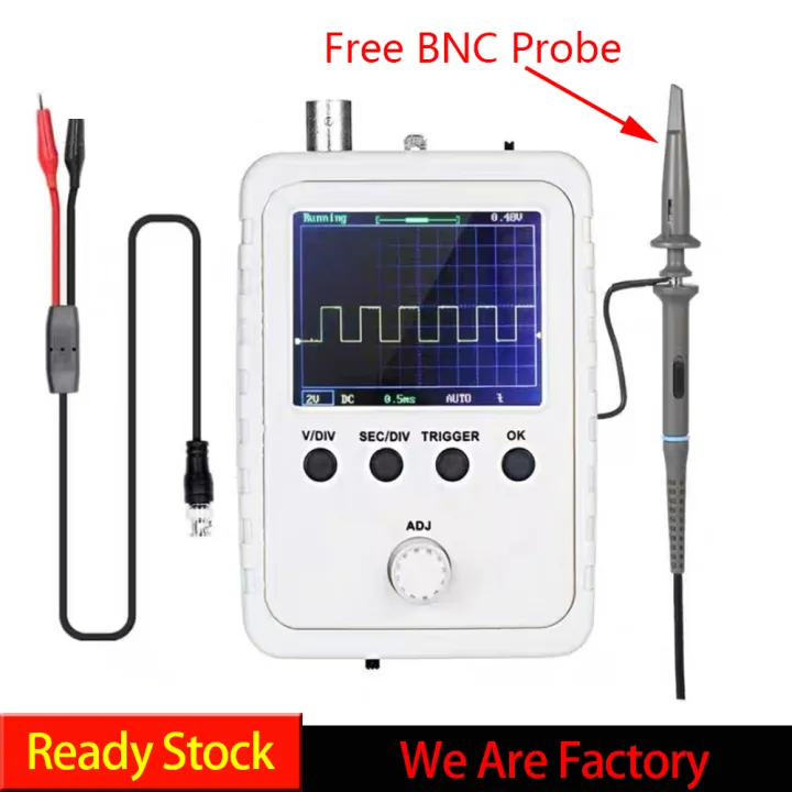 【ฟรี BNC Probe】Digital Oscilloscope Kit พร้อม Auto/normal/single