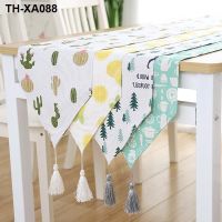 Table the contemporary and contracted tea table decoration cloth strip TV towel wipes bed end
