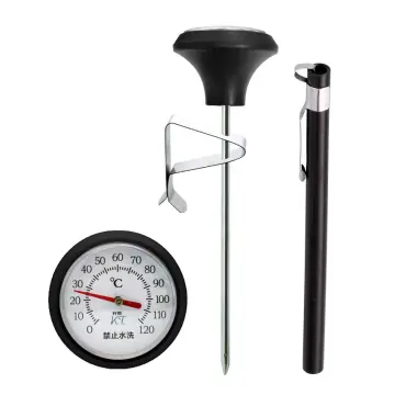 Stainless Steel Food Cooking Milk Coffee Thermometer BBQ Water Milk Meat  Temperature Sensor Meter Probe Kitchen Tools Thermograp