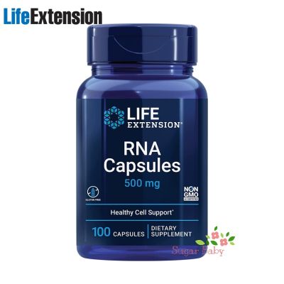 Life Extension RNA Capsules 500 mg 100 Capsules