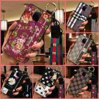 Wristband waterproof Phone Case For Nokia 5.4 cartoon armor case Plaid texture cute Dirt-resistant Durable Anti-dust