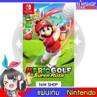 (มือ2) Nintendo Switch : Mario Golf Super Rush แผ่นเกม มือสอง สภาพดี