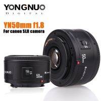 YONGNUO เลนส์ SLR AF YN50mm F1.8พร้อมเลนส์ออโต้โฟกัสขนาดใหญ่รูรับแสงเหมาะสำหรับ Canon 60D 70D 5D2 5D3 600D T5 T6กล้อง SLR