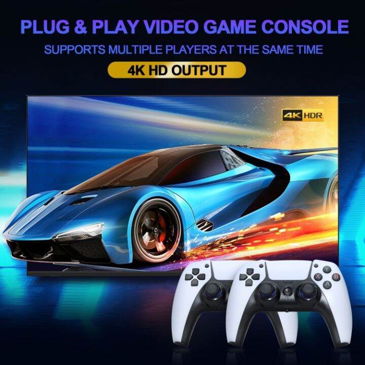 sunsky-เกมเครื่องเล่นวิดีโอเกม-u10-4k-10000-เกมย้อนยุคมือถือ4k-joypad-สำหรับจอสัมผัสทีวีอุปกรณ์ควบคุมสัญญาณไวร์เลสขนาด-u10-64g-10000-เกม