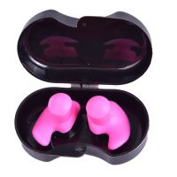 1 Pair Diving Water Sports Swimming Accessories With Collection Box Soft Waterproof Earplugs Dust-Proof Ear Silicone Sport Plugs Ear Protection