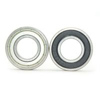 6000-2RS 6001-2RS 6002-2RS 6000ZZ 6001ZZ 6002ZZ 6004ZZ 6005ZZ Deep Groove Rubber Sealed Ball Bearing Metal Shielded Bearing