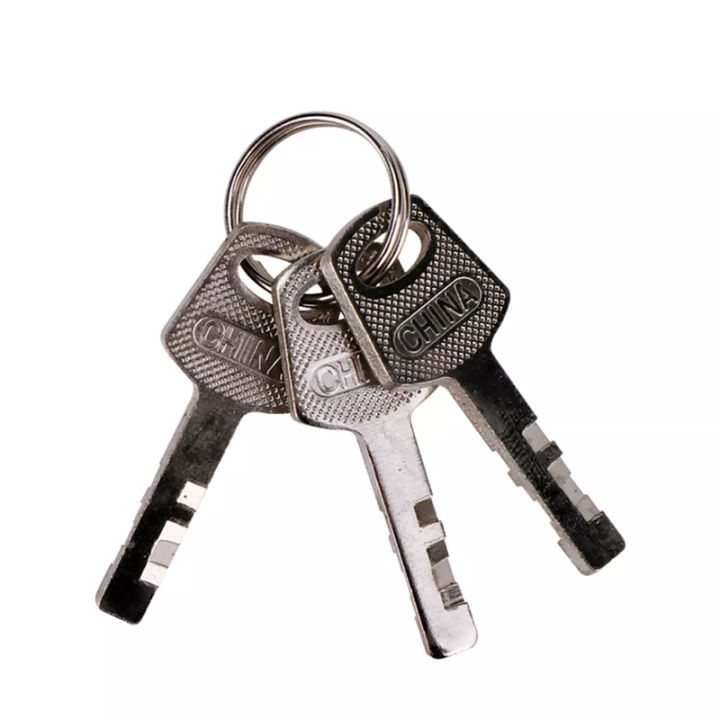gz-store-แม่กุญแจล็อค-พร้อมลูกกุญแจ-3-ดอก-สีเงิน-สีทอง-30mm-40mm-50mm-ยาวและสั้น