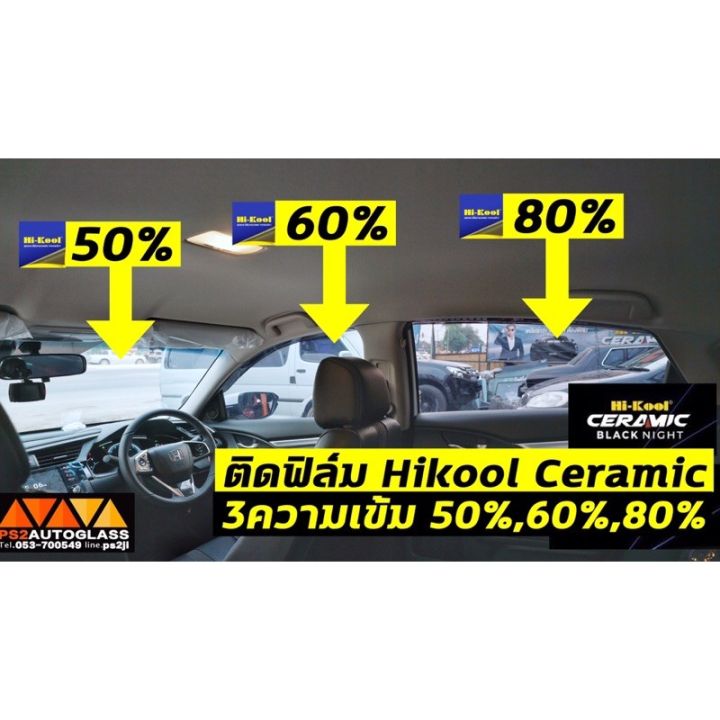 ฟิล์มเซรามิคhikool-ceramic-สำหรับนำไปติดตั้งเอง-ฟีล์มกันรอย-ฟีล์มใสกันรอย-ฟีล์มใส-สติ๊กเกอร์-สติ๊กเกอร์รถ-สติ๊กเกอร์ติดรถ-ฟีล์มติดรถ