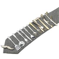 Stainless Necktie Clips Pin