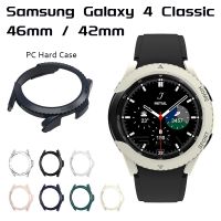 ❒ เคส Pc แข็ง สําหรับ Samsung Galaxy Watch Classic 4 46 มม. 42 มม. เคสป้องกัน ฟิล์มกระจกนิรภัย กันชน