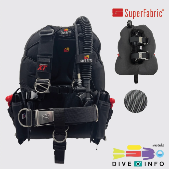 DIVERITE BCD TRANSPAC XT WITH VOYAGER XT WING (35LB) Lazada.co.th