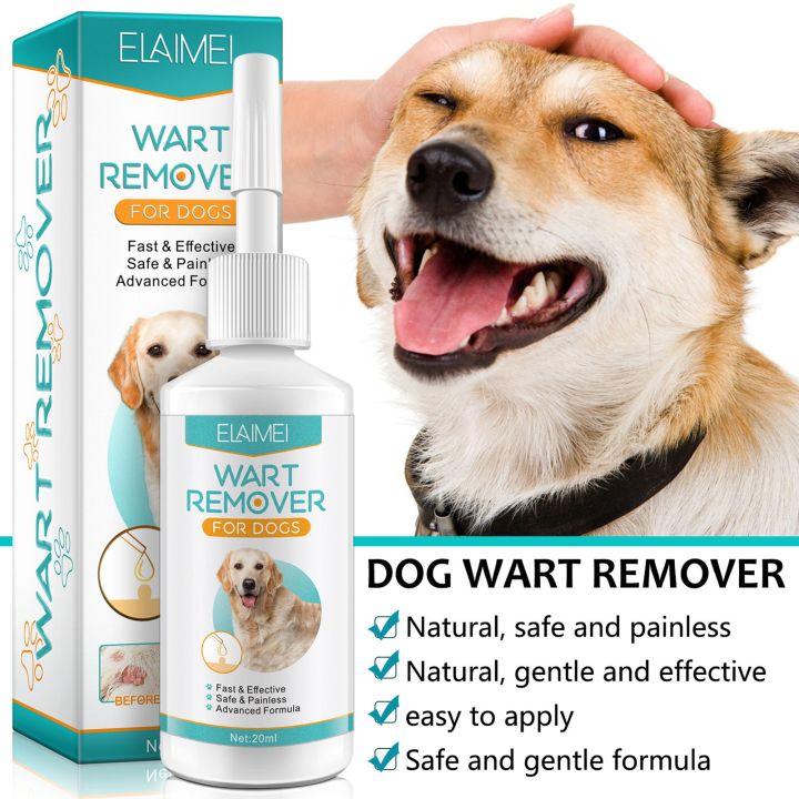 Plantar Dog Wart Treatment Pet Wart Remover Safe and Effective Dog Skin ...