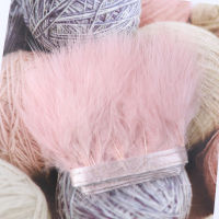 สีชมพูปุย Marabou Feathers สำหรับเสื้อผ้าเย็บตุรกี Plumes Fringe ริบบิ้นงานแต่งงานชุดตกแต่งขนนก DIY หัตถกรรม-ea8