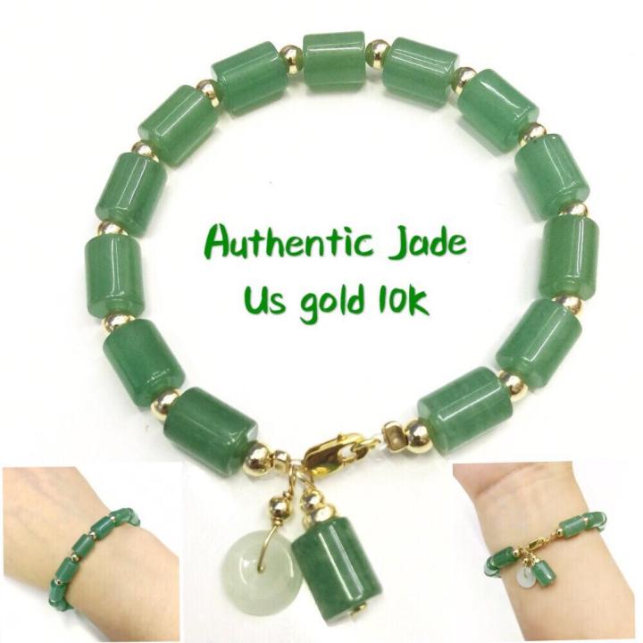 Véritable Bracelet De Bracelet Jade Vert Naturel Véritable Vert À Vendre  Certifié Bracelet De Jade De Haute Qualité W002 Du 316,47 € | DHgate
