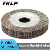 150mm 6 Inch Abrasive Flap Grind Wheel Aluminum Oxide Sanding Disc 60-600 Grit