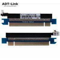 Pcie 164ขา16x อะแดปเตอร์การ์ดขยาย Riser Pci-e ด่วนช่องทดสอบจุ่มพร้อมแผ่นยึดสำหรับ1u 2u 3u Std