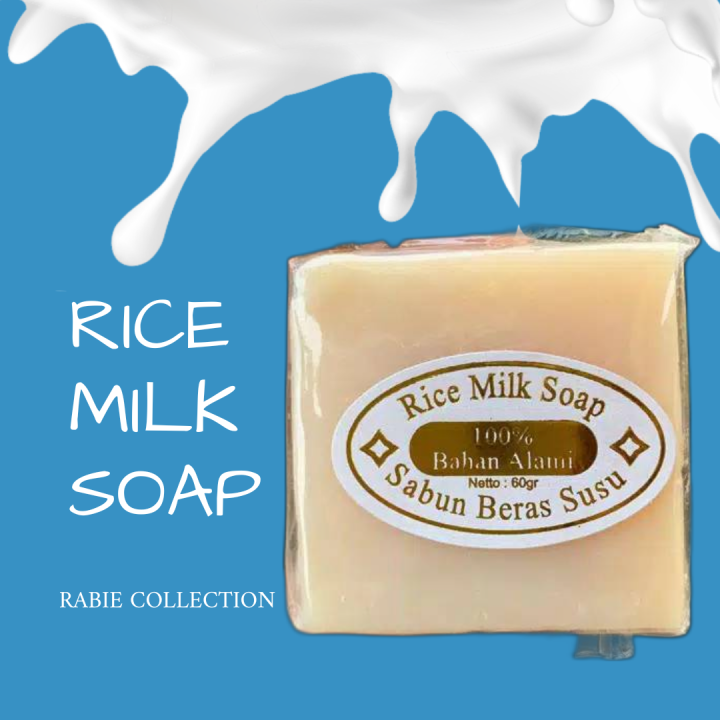 Rice milk soap untuk wajah dan badan Lazada Indonesia