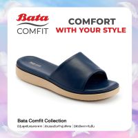 Bata บาจา Comfit รองเท้าแตะเพื่อสุขภาพ รองเท้าแตะแบบสวม น้ำหนักเบา สำหรับผู้หญิง สีกรมท่า รหัส 6619810 สีชมพู รหัส 6615810