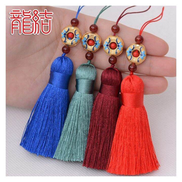 cod-knot-ice-silk-tassel-fan-handmade-hanging-su-beard-unlimited-specifications-manufacturers-wholesale