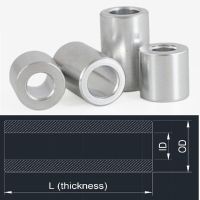 5/20 Buah M3 M4 M5 M6 M8 M10 Pencuci Aluminium Bushing Bulat Berongga Tanpa Benang Standoff Pengatur Jarak Ketebalan 2/3/4/5/6/8/10/12/16Mm