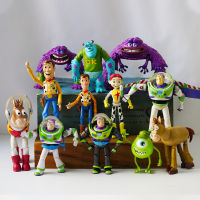 Toy S TORY อะนิเมะวู้ดดี้ Buzz Lightyear เจสซี่ตุ๊กตารูปการกระทำรุ่นของเล่นของสะสมเค้กเครื่องประดับสำหรับเด็กของขวัญอะนิเมะ