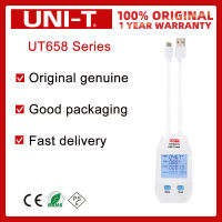 เครื่องชาร์จที่ทดสอบ USB แบบ UNI-T UT658ชนิด C มีอินเทอร์เฟซมือถือความจุกระแสไฟฟ้าตัวทดสอบความต้านทานพลังงาน USB