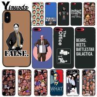 ❦ The office tv show What She Said Colorful Cute Phone Case For iphone 12 11 Pro Max 8 7 6 6S Plus X XS MAX 5 5S SE XR