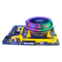 LED CPU Cooler Cooling CPU fan PC Cooling 120mm fan Radiator for LGA 775 1150 1151 1155 1156 1366 X79 X99 AMD AM3 AM4