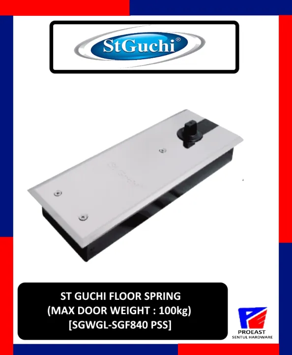 ST GUCHI SGWGLSGFS840 PSS Floor Spring / Floor Hinge Door Glass hold